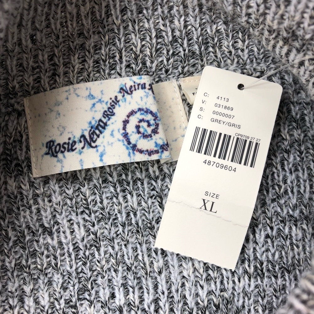 Anthropologie Rosie Neira Greystone Mock Sweater - Picture 7 of 8